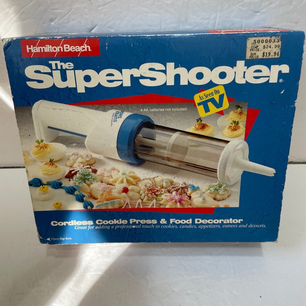 VINTAGE NEW IN BOX HAMILTON BEACH SUPER SHOOTER